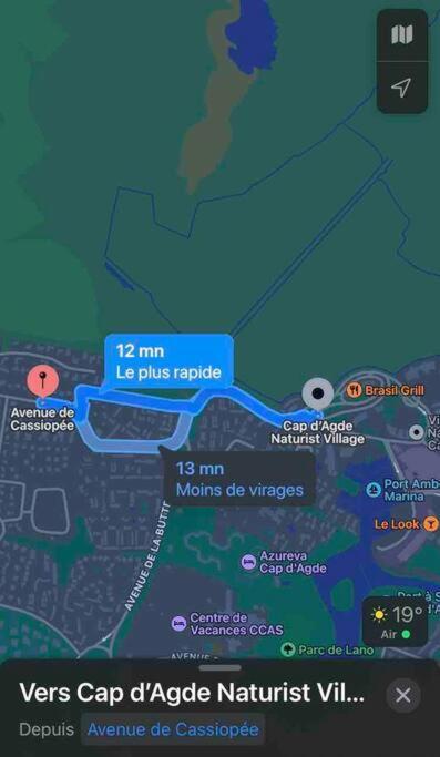 Joli Appartement A Proximite Du Village Naturiste 아그 외부 사진